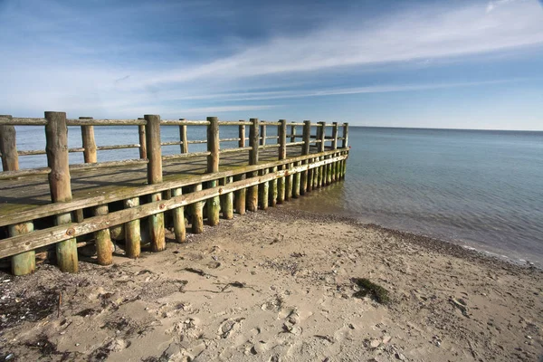 Hermosa Playa Vedbaek Strandvej — Foto de Stock