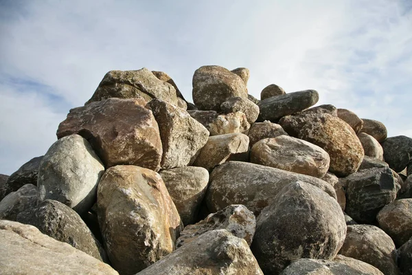 Kameny Pláži Příroda Cestování — Stock fotografie