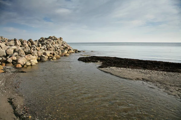 Kamienie Plaży Natura Podróżować — Zdjęcie stockowe