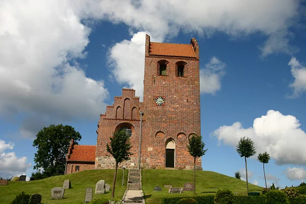 Traditionele Architectuur Denemarken Scandinavië — Stockfoto