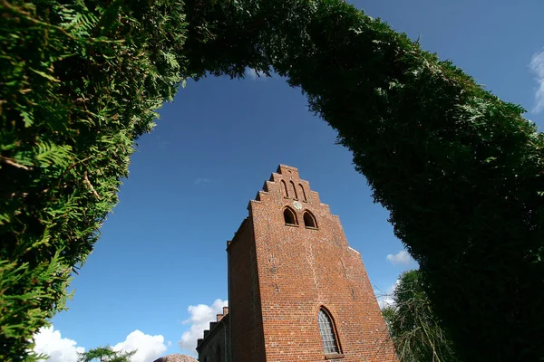 Architettura Tradizionale Danimarca Scandinavia — Foto Stock