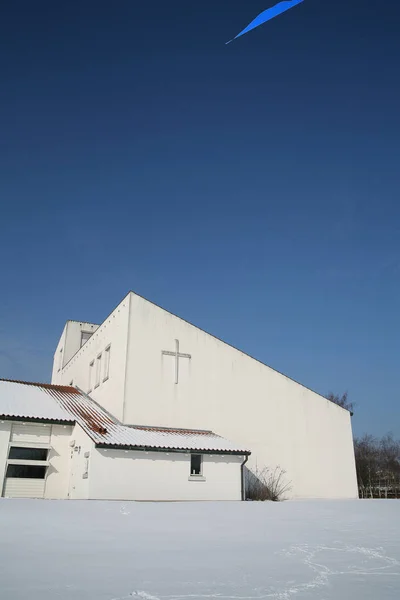 Kirche Helsingr Jahr 2006 — Stockfoto