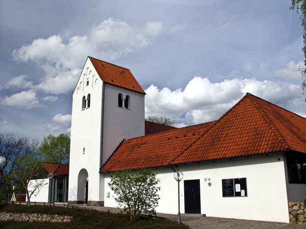 Παραδοσιακή Αρχιτεκτονική Στη Δανία Σκανδιναβία — Φωτογραφία Αρχείου