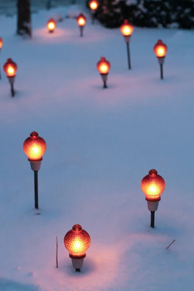 Clima Natal Denmark Sscandinavia — Fotografia de Stock