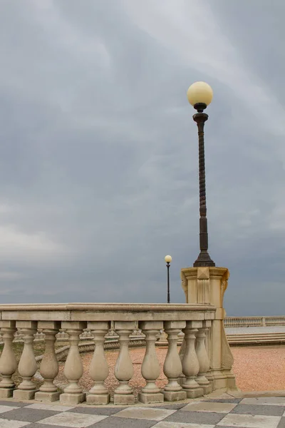 Terrazza Mascagni Belvedere Mot Havet Livorno Italien — Stockfoto