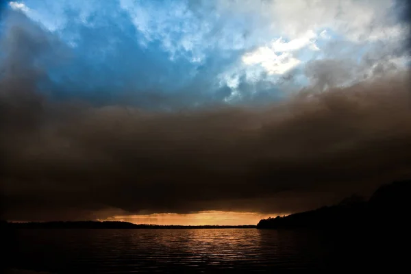 Vue Sur Magnifique Lac Danemark Scandinavie Nord Copenhagen — Photo