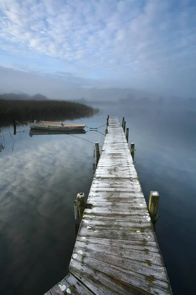 Vista Bellissimo Lago Denmark Scandinavia Nord Copenhagen — Foto Stock