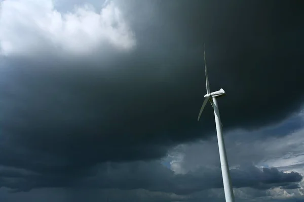 Wind Mills Denmark Djursland Summer — Stock Photo, Image