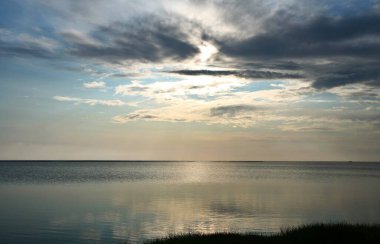 Danimarka Djursland 'da yazın palto