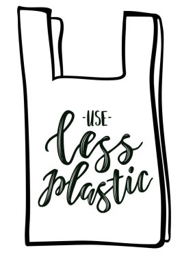 Daha az plastik el yazısı metin başlık işareti kullanın