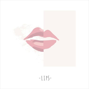 Bir prosedür dudak büyütme canlandırması