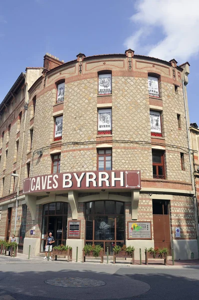 Thuir Fransa Eylül 2018 Byrrh Şirketin Mahzenleri Içinde Dünya Ünlü — Stok fotoğraf