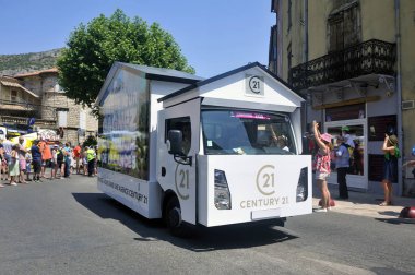 Th karavanında Century 21 bir reklam araba Passage