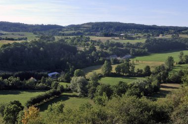 Auvergne 'de kırsal alan