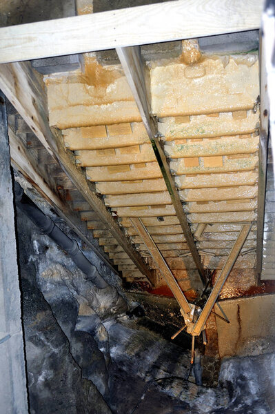 Петрификационный фонтан Сен-Нектера или искусство известняка де
