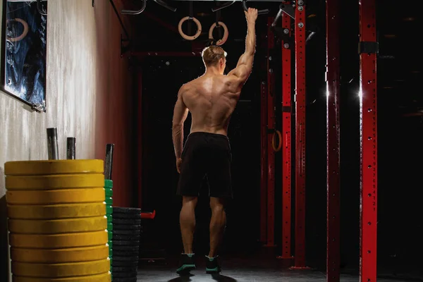 Hombre Gimnasio Deportivo — Foto de Stock