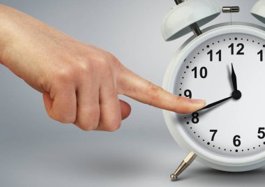 Son tarihi ve kavramı, duraklatmak el bitiş saat klasik saati