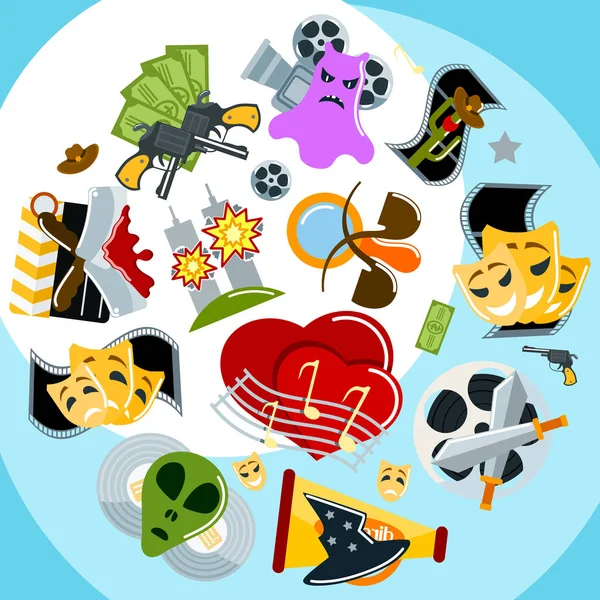 特別な魔法効果トリックのシンボルの魔術師の杖と驚きエンターテイメント ファンタジー カーニバル謎ツール漫画奇跡装飾ベクトル図 ストックベクター C Vectordreamsmachine