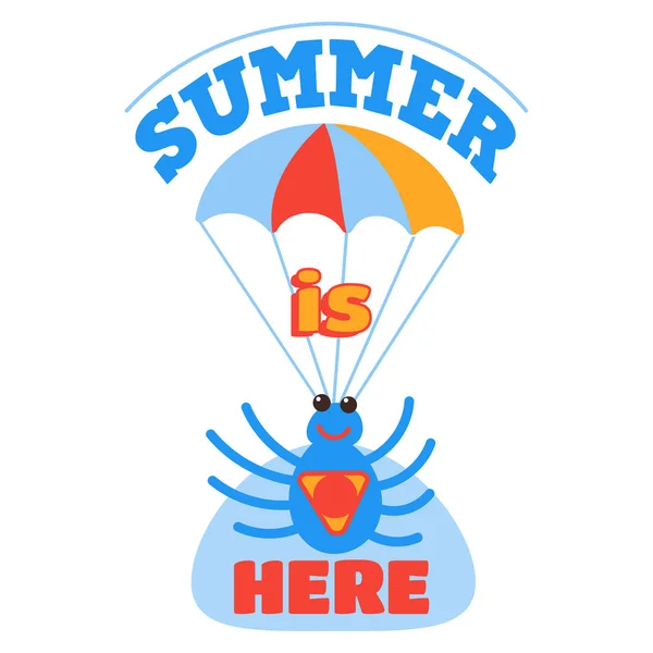 Γεια σου Summer τυπογραφικός λογότυπο υπογραφή με φόντο. Θαλάσσια φυτά, ήλιος, παραλία θάλασσα και το ταξιδιωτικό διάνυσμα εικόνα. Χάλιντεϊ αγαπώ το καλοκαίρι λογότυπο εικονίδια ήλιο και διασκέδαση ανάπαυσης — Διανυσματικό Αρχείο