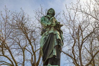 Schiller anıt Schiller Meydanı Mainz, Almanya