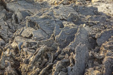 güzel bir doğal yapı taşları volkanik akışı ver