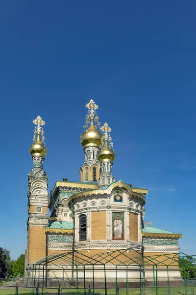 Russian Chapel Darmstadt Hesse Germany — Stock Photo, Image