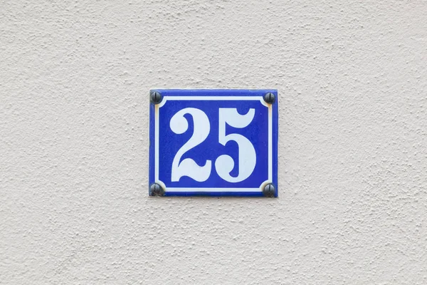 House Number Wall Postal Adress — Stock Photo, Image