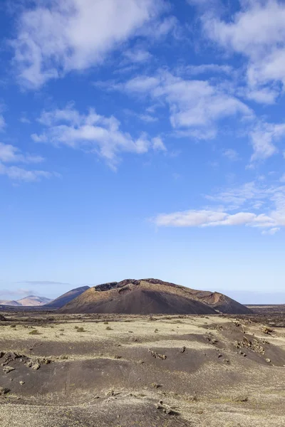 Vulkaan Het Timanfaya Nationaal Park Lanzarote Spanje — Stockfoto