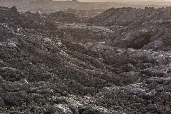 Pedras Fluxo Vulcânico Dão Uma Bela Estrutura Natural — Fotografia de Stock