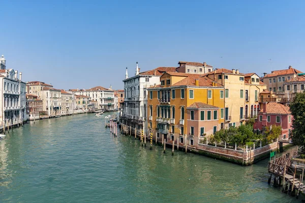 Widok Canale Grande Wenecji Włochy — Zdjęcie stockowe