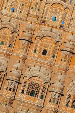 Hawa Mahal, rüzgarların saray, Jaipur, Rajasthan, Hindistan.