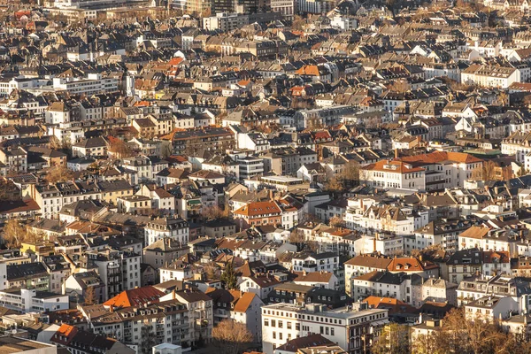 kırmızı çatılar ile gündüz üzerinde hava Frankfurt am Main