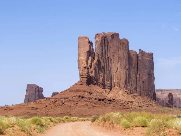 Rocha Gigante Monument Valley Arizona Eua — Fotografia de Stock