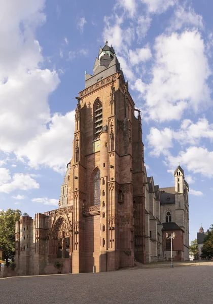 Visa Till Berömda Wetzlar Dome Blå Himmel — Stockfoto