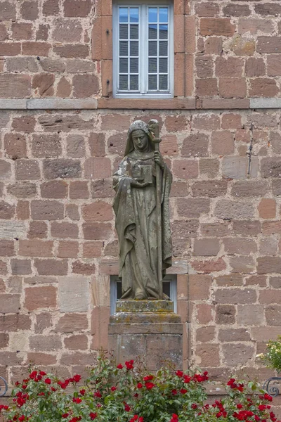Ünlü Manastır Saint Odile Ottrott Fransa — Stok fotoğraf