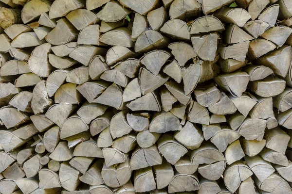 Háttérben Gyapjúszálak Tűzifa Szárítás Erdő — Stock Fotó