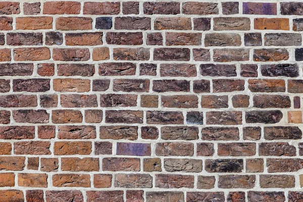 Old Historic Brick Wall Red — Stock Photo, Image