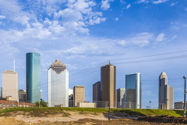 Cityscape Houston Late Afternoon Light — Stock Photo, Image