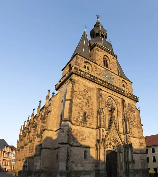 Słynny Kościół Sankt Wendelin Sankt Wendel — Zdjęcie stockowe