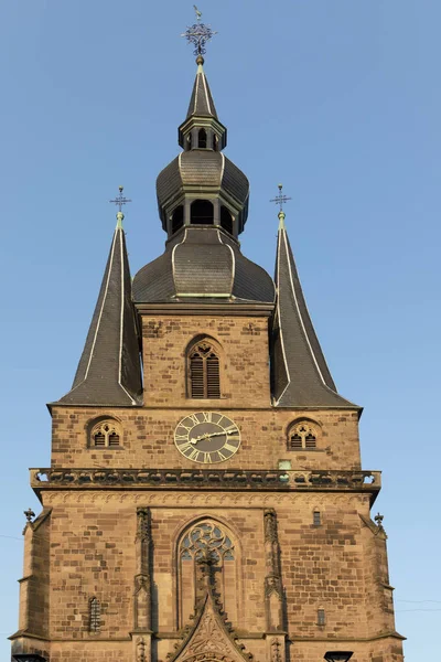 Sankt Wendel著名的Sankt Wendelin教堂 — 图库照片