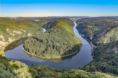 ünlü Nehri saar Orscholz döngüde