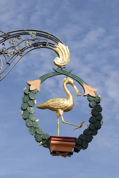 Symbol Dla Restaurację Oraz Typowe Dla Frankonii Bavaria Niemcy — Zdjęcie stockowe