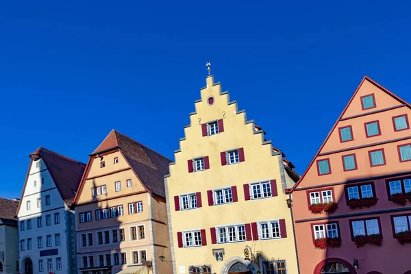 Iconic Old Street Rothenburg Der Tauber Germany — Stock Photo, Image