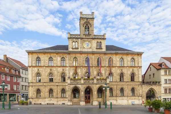 Câmara Municipal Weimar Alemanha Património Mundial Unesco — Fotografia de Stock