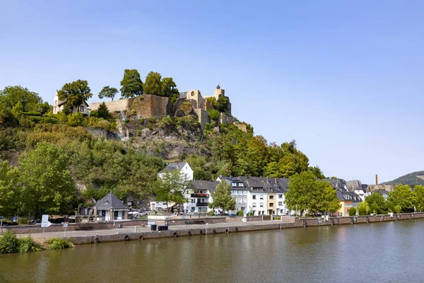 Zabytkowy Zamek Saarburg Saarland Niemcy — Zdjęcie stockowe