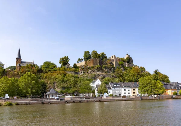 Saarburg Tarihi Kale Saarland Germany — Stok fotoğraf