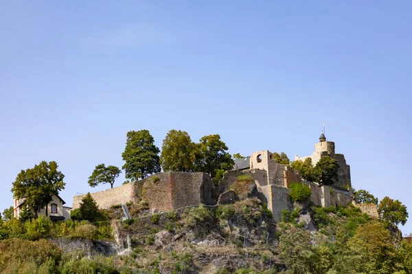 Historische Kasteel Van Saarburg Duitse Deelstaat Saarland — Stockfoto