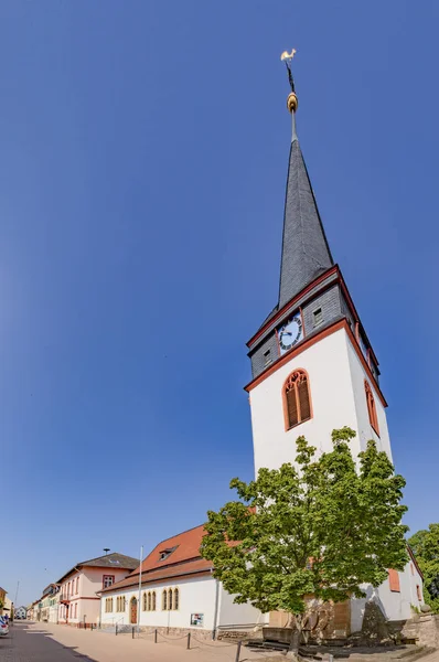 Gammel Kirke Woellstein Fra 1542 Tyskland - Stock-foto