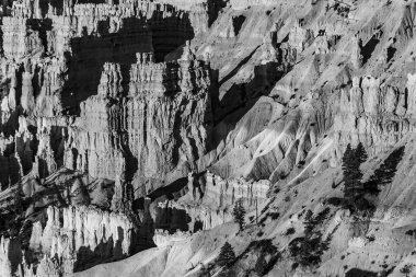 sabah ışığında bryce canyon amfi tiyatro, Tapınak, gibi muhteşem taş oluşumu ile güzel manzara resimler