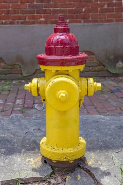eski renkli yangın hidrant Street